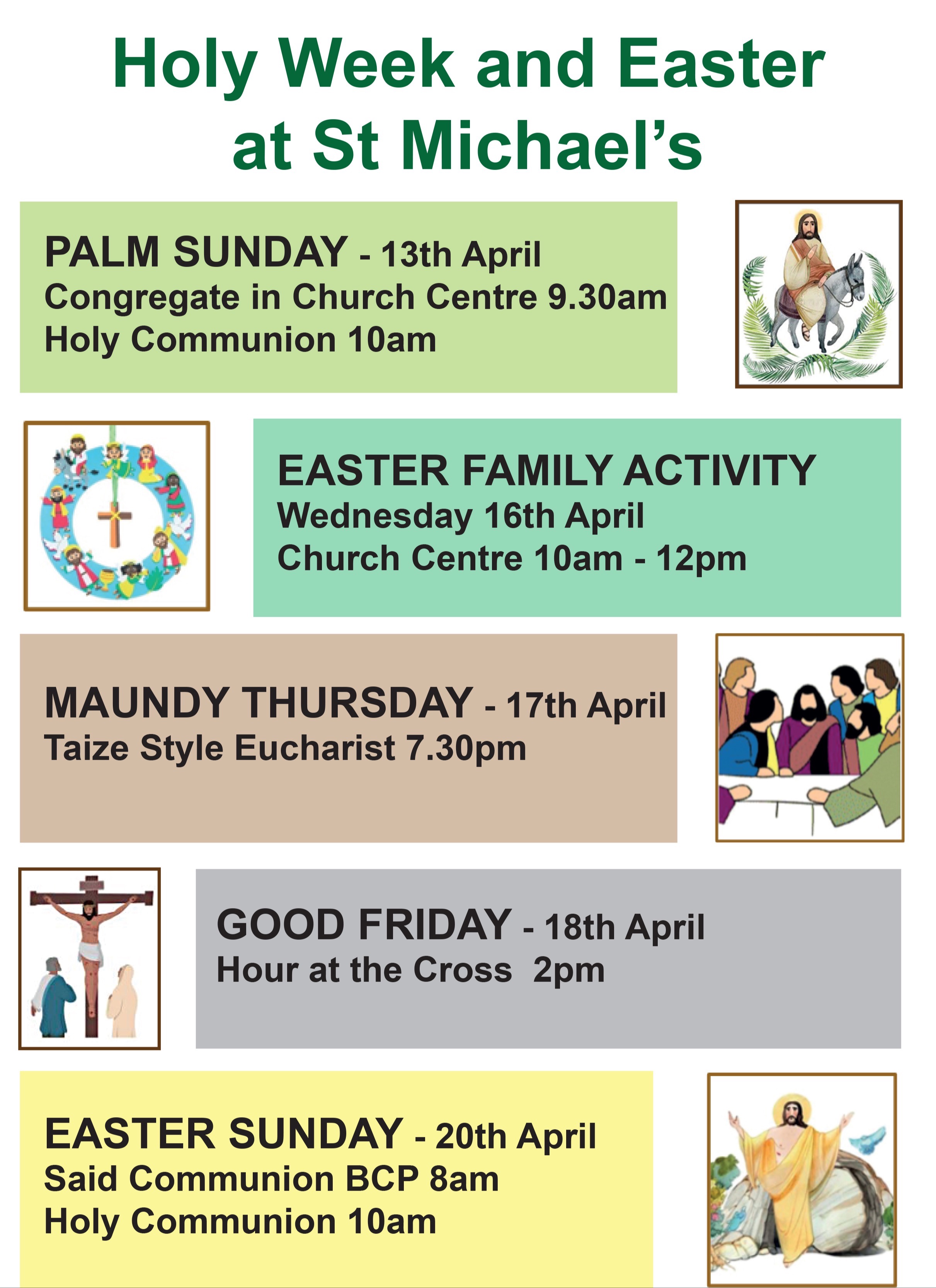 Holy Week Poster 2025 correcte