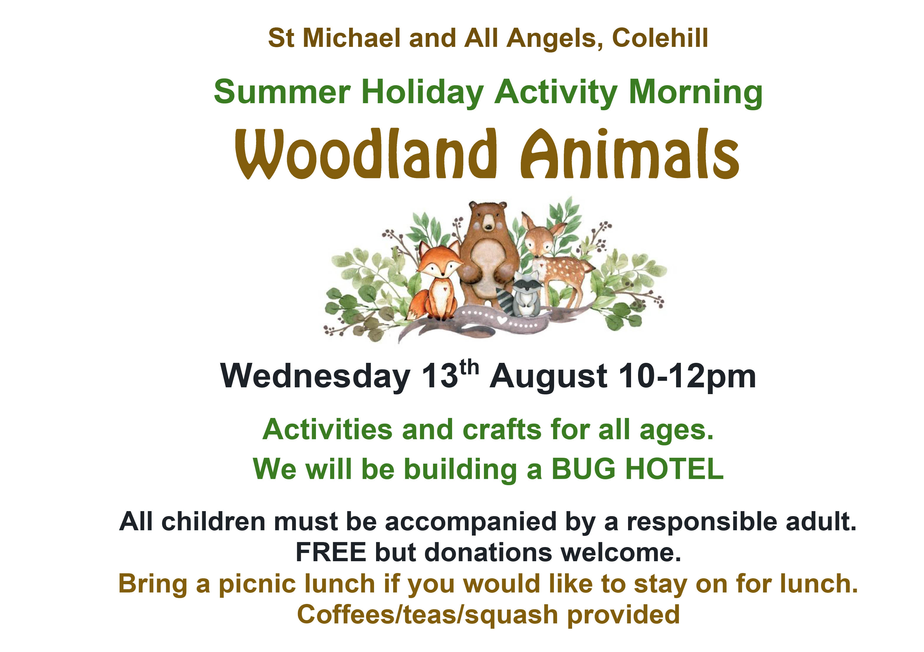 Woodland poster landscape